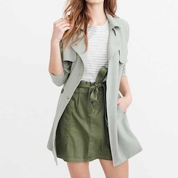 Abercrombie and fitch mint jacket/coat - Picture 2 of 7